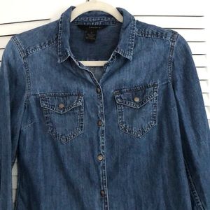 Calvin Klein demin top